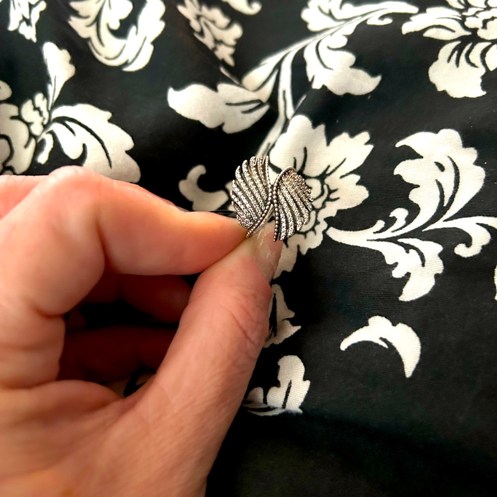 Size 7 Pandora Angel Wings Ring